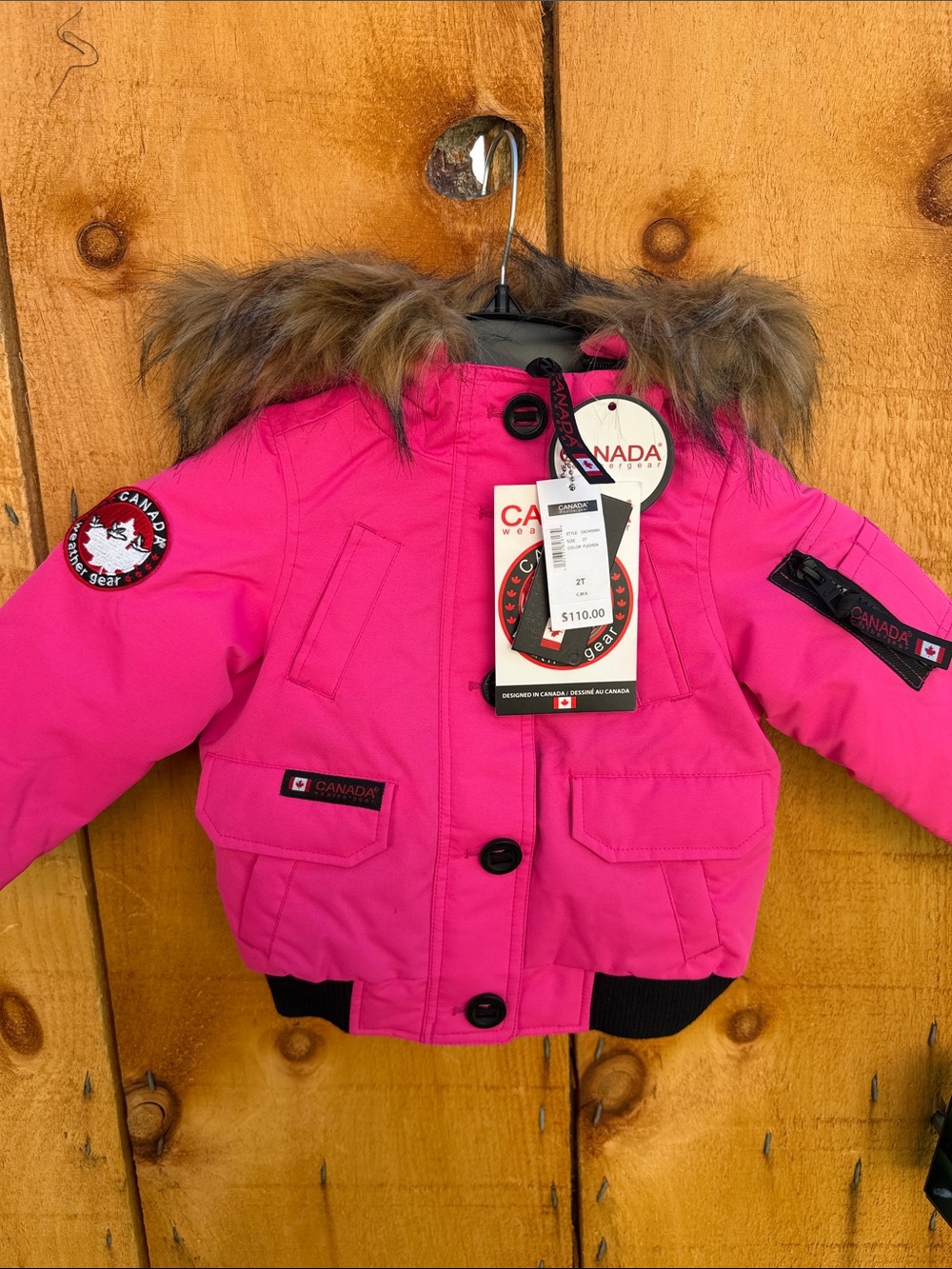 Kids 2t Pink Candy Weather Gear Jacket